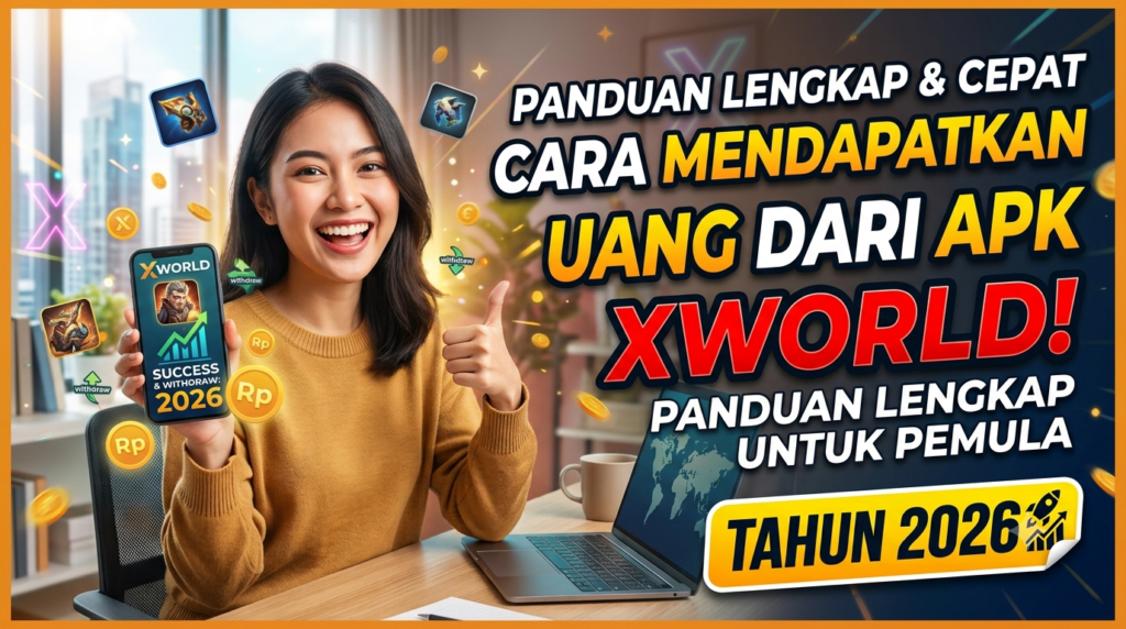 cara mendapatkan uang dari apk xworld